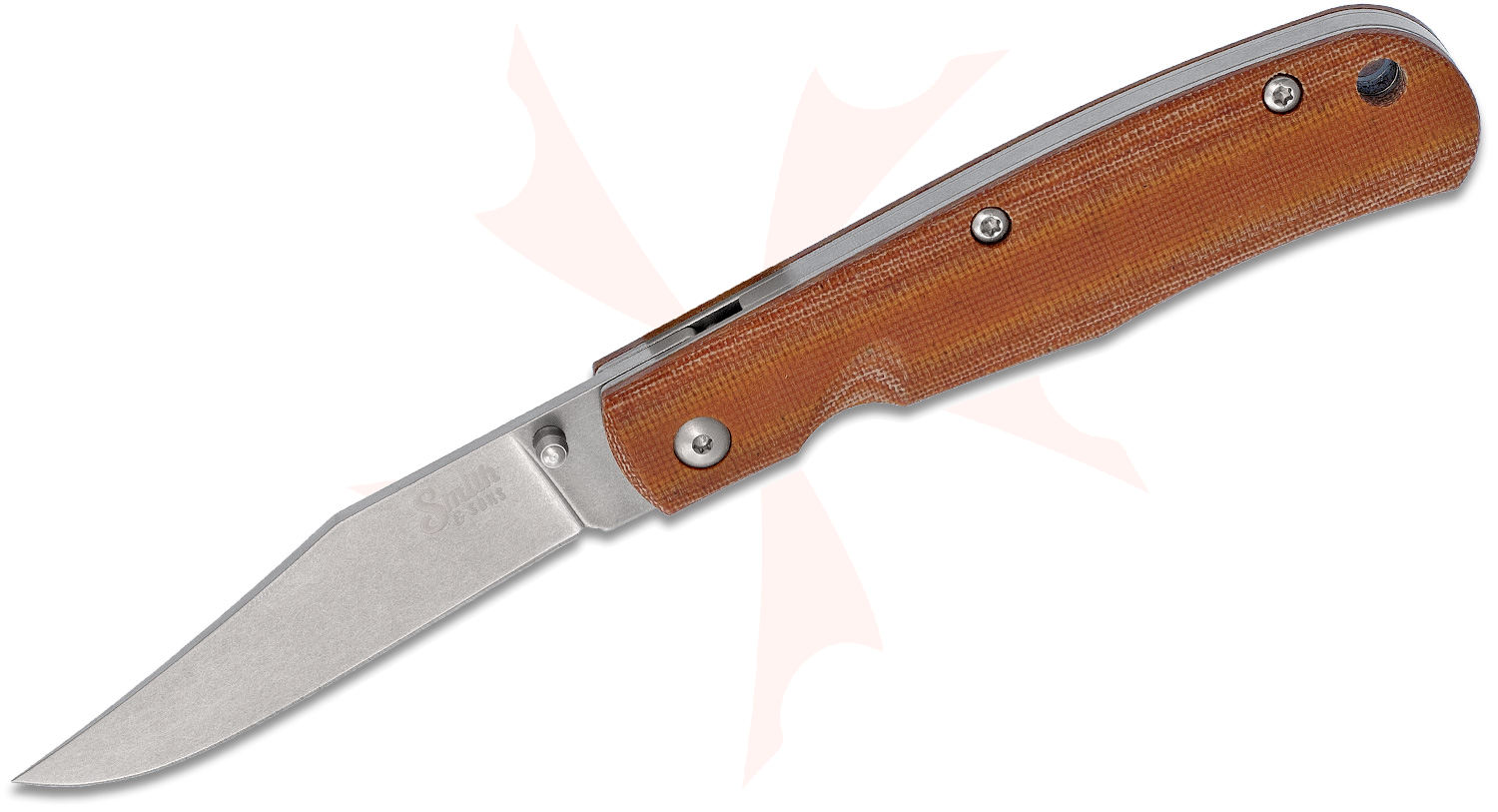Smith & Sons Cypress Trapper Liner Lock Folding Knife 3.375