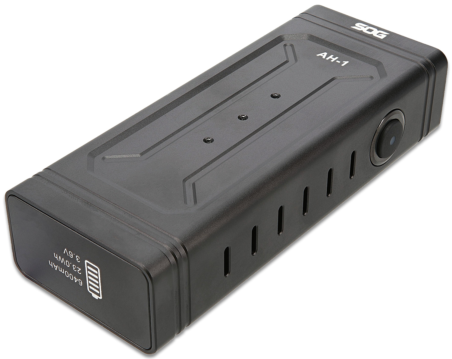 SOG AH-1 Multi-Function LED Flashlight, Black Aluminum Body, 5000 Max ...