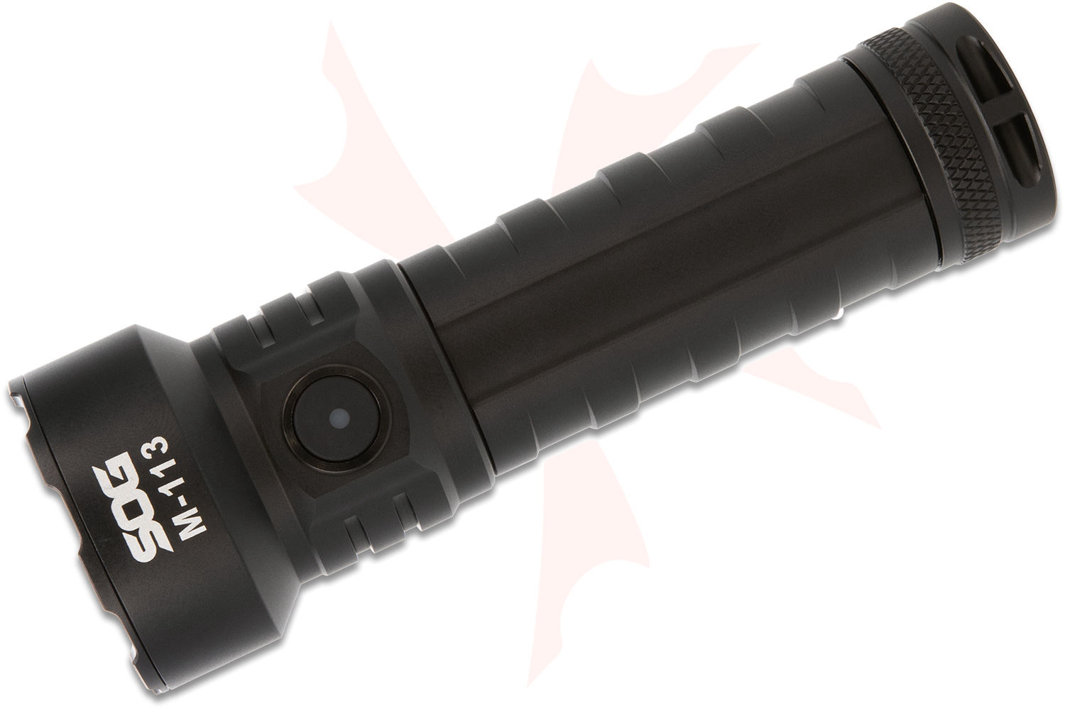 SOG M-113 Rechargeable LED Flashlight, Black Aluminum Body, 4000 Max ...
