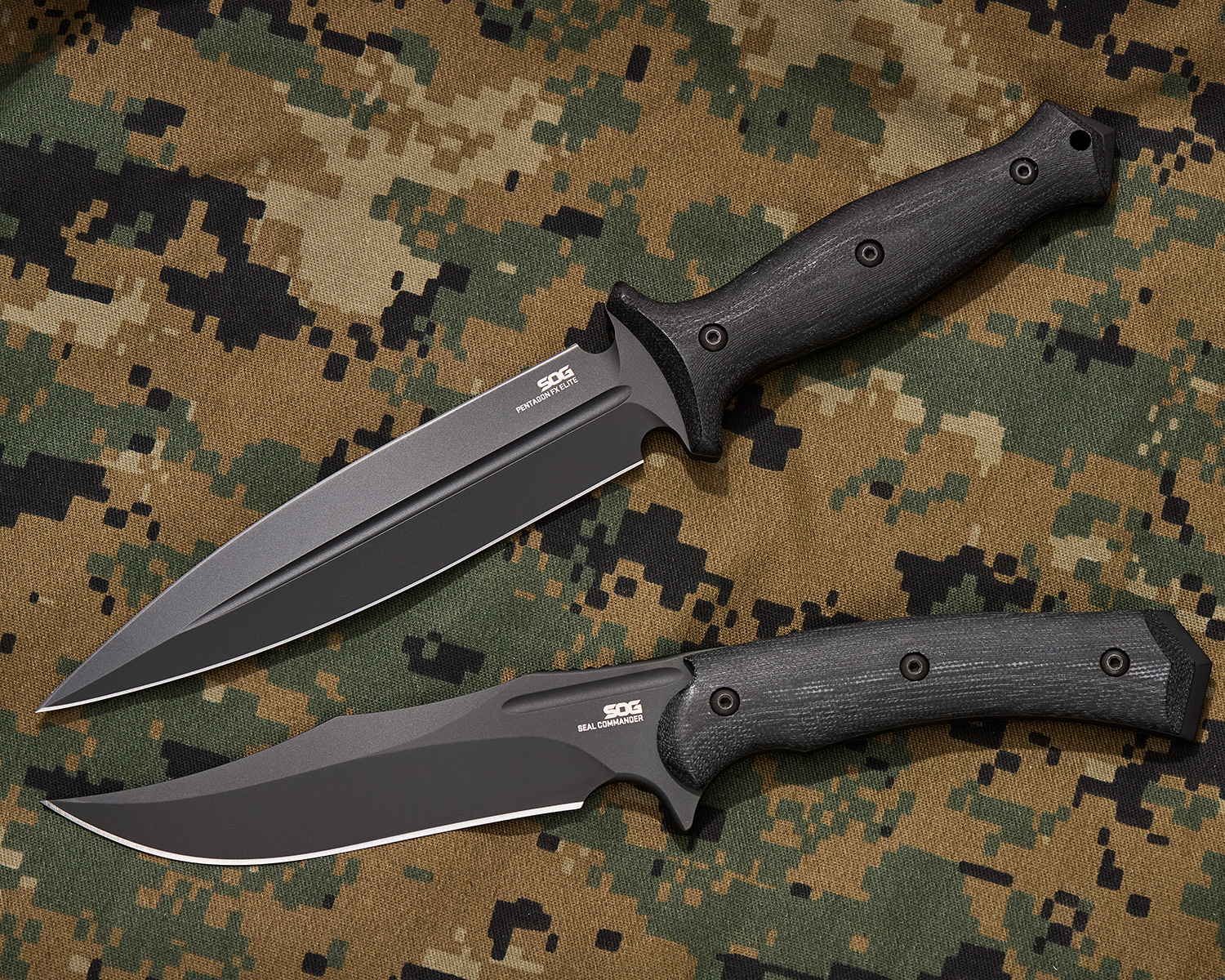 SOG SEAL Commander Fixed Blade Knife 5.31