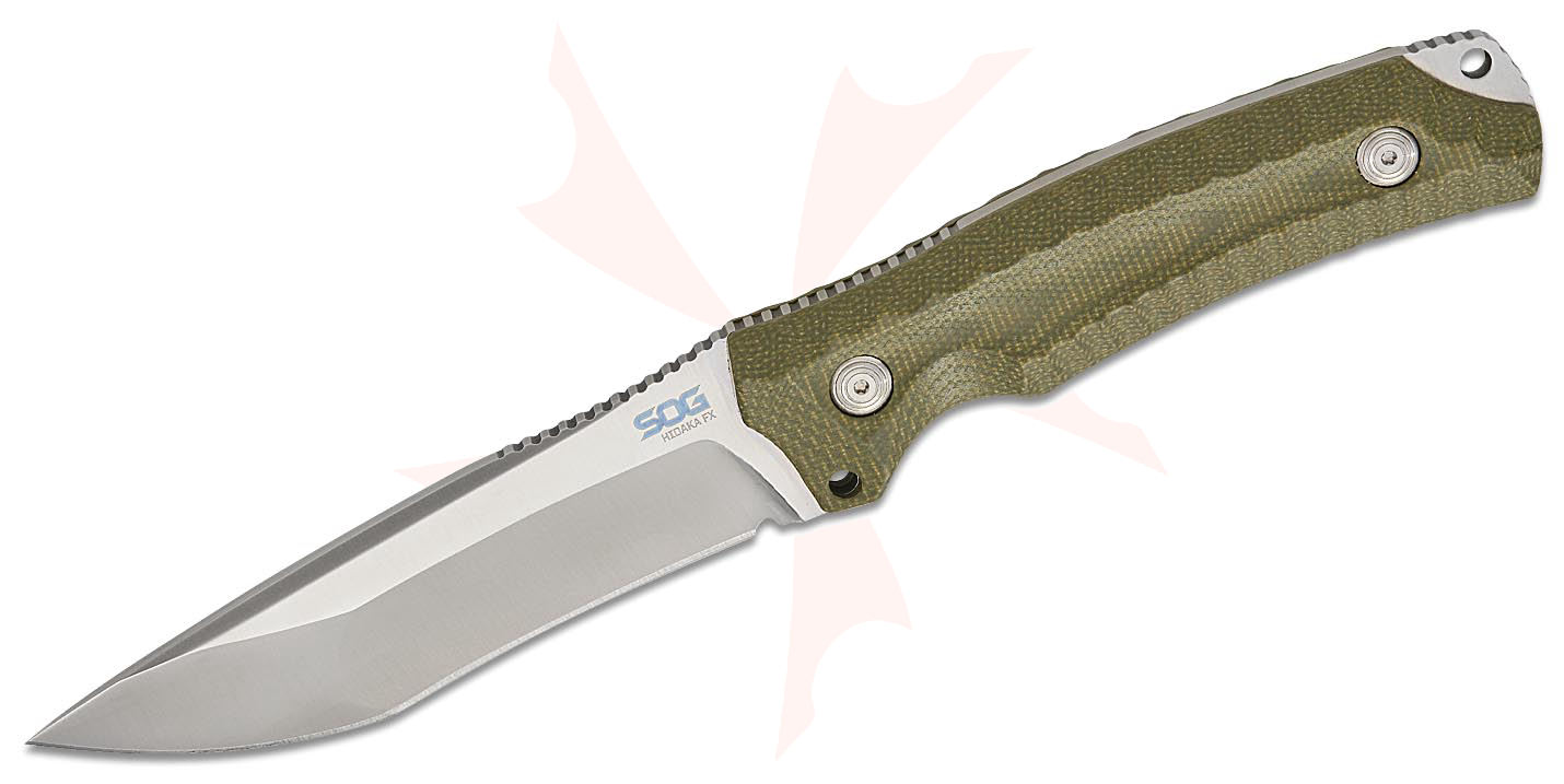 SOG Hidaka FX Fixed Blade Knife 4.875