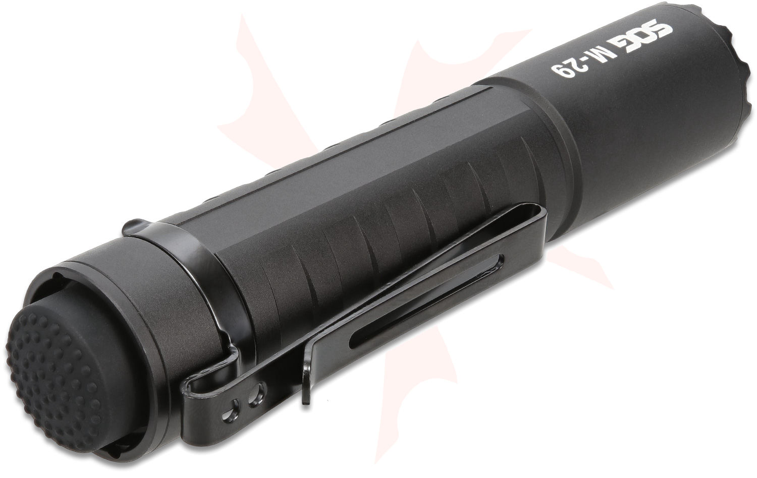 SOG M-29 Rechargeable LED Flashlight, Black Aluminum Body, 2000 Max ...