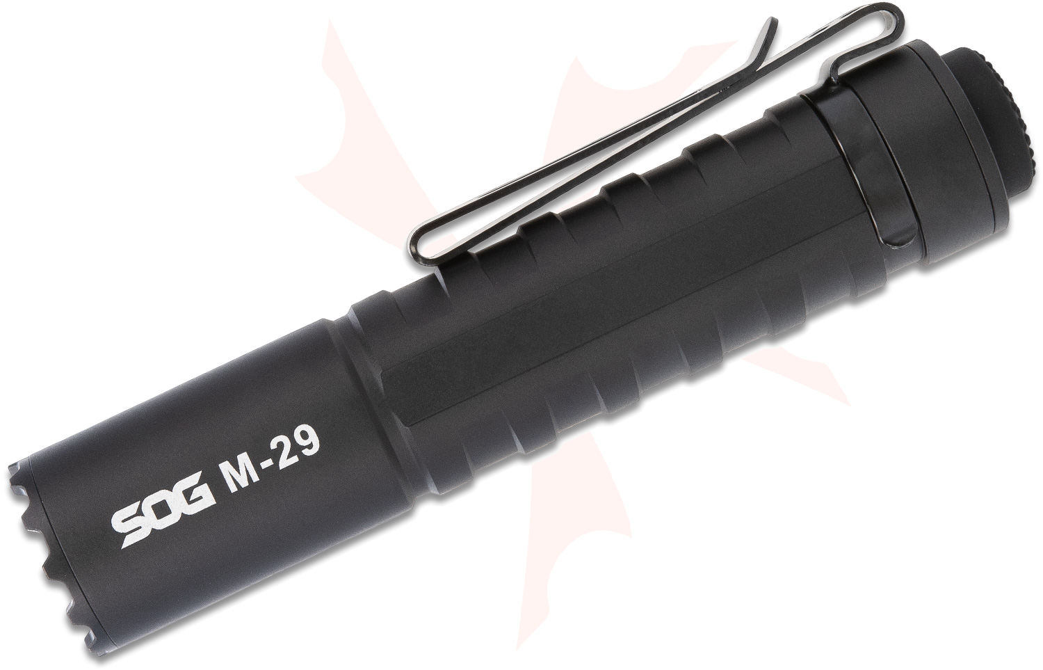 SOG M-29 Rechargeable LED Flashlight, Black Aluminum Body, 2000 Max ...
