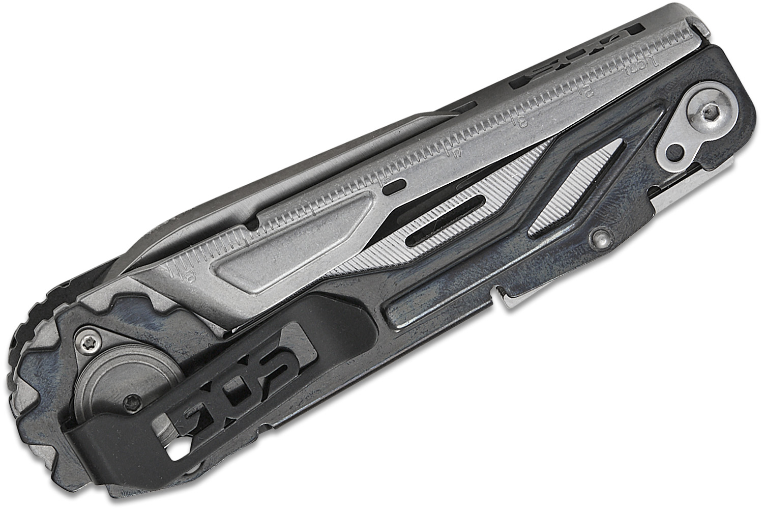 SOG SwitchPlier 2.0 Multi-Tool, Black and Silver - KnifeCenter