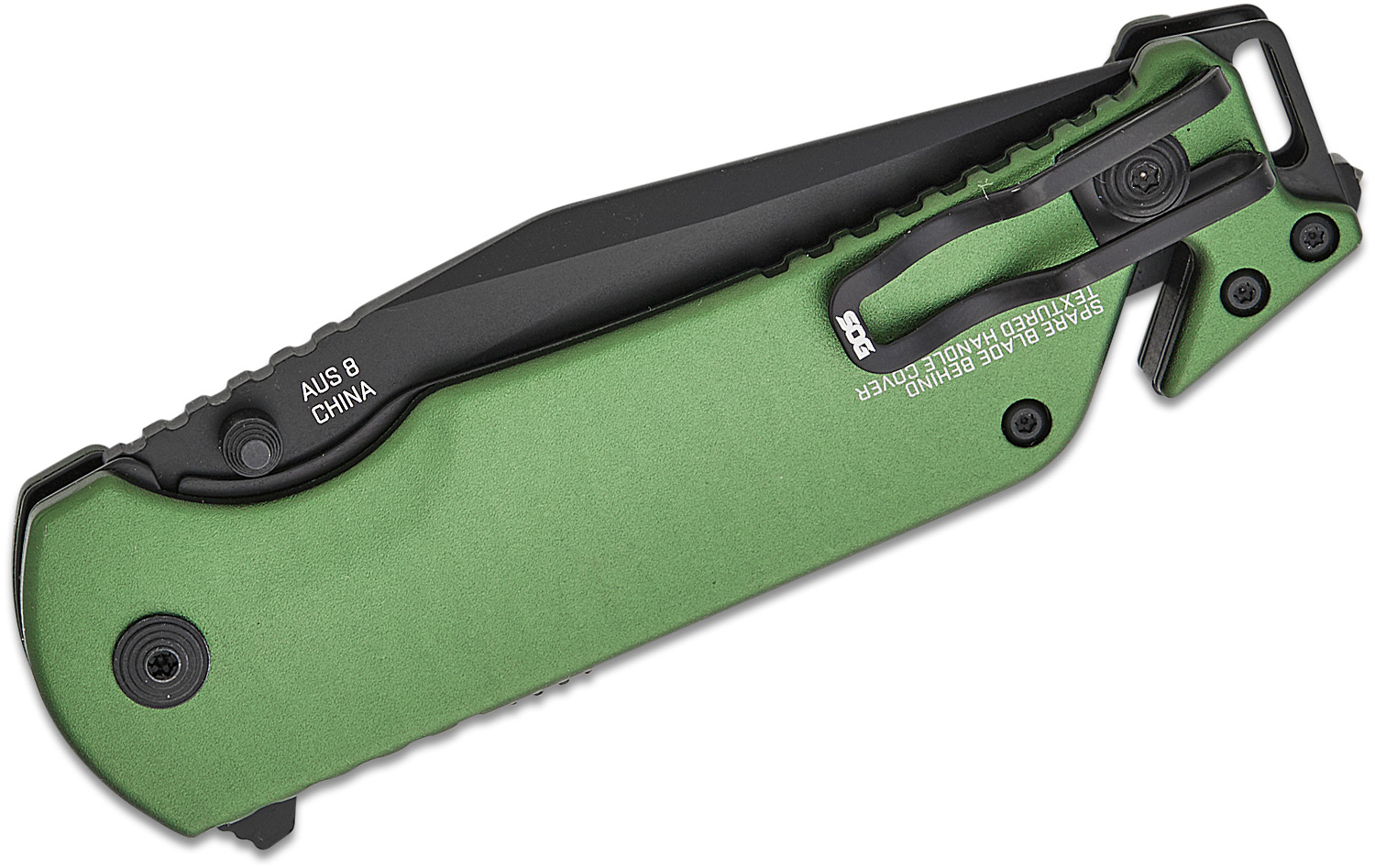 SOG Escape ATK 2.0 Assisted Liner Lock Rescue Flipper Knife 3.5