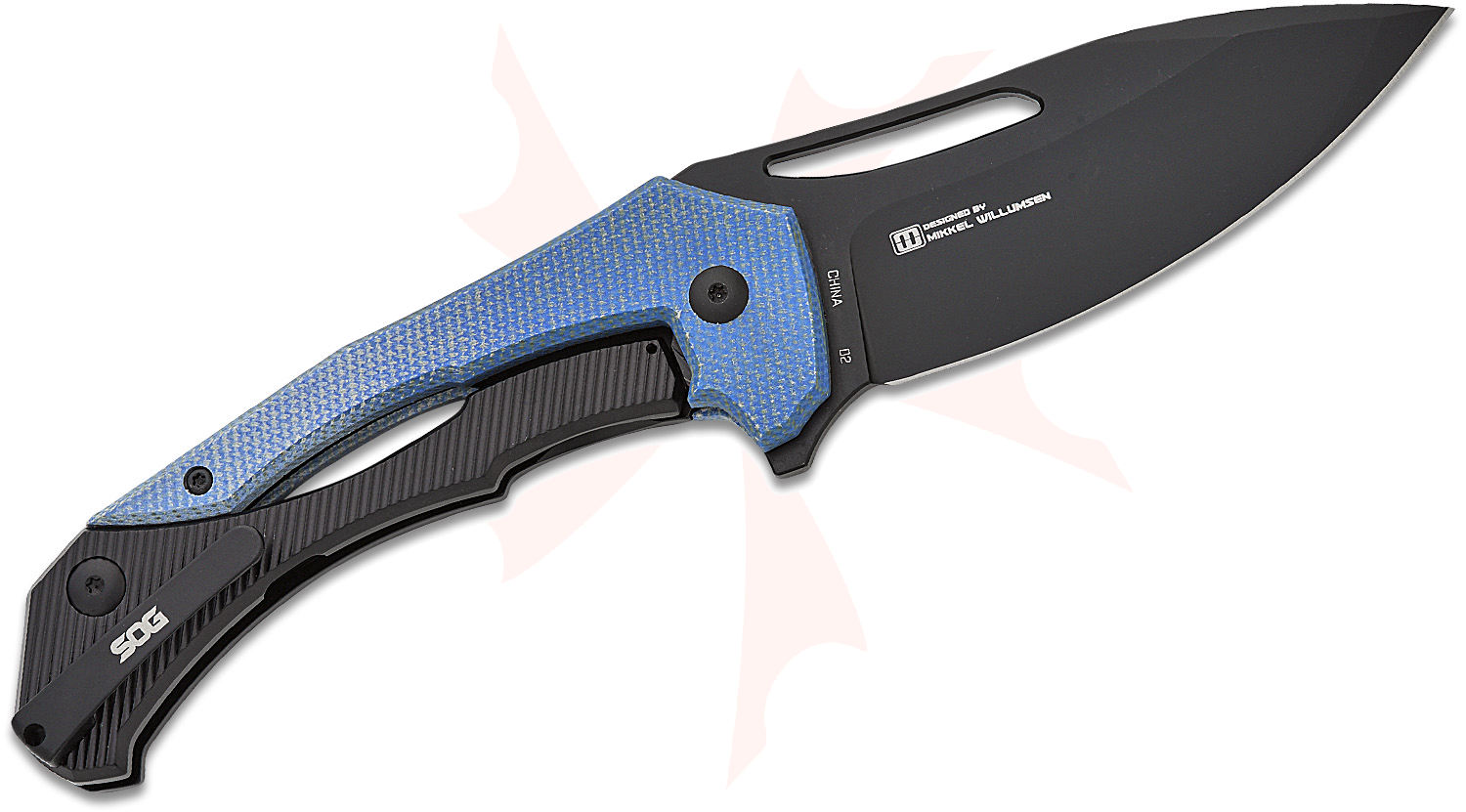 SOG Mikkel Willumsen Bulwark FLK Flipper Knife 3.58