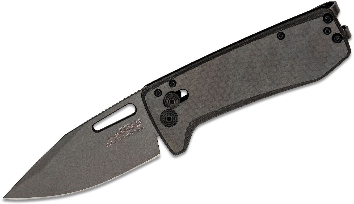 SOG Knives ULTRA XR CARBON & GRAPHITE Pocket Knife 12-63-01-57