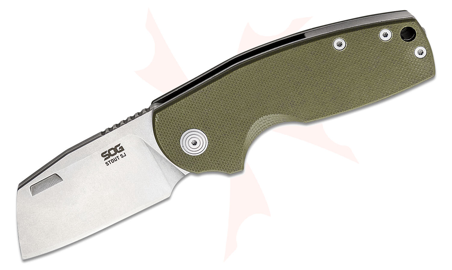SOG Stout SJ Slipjoint Folding Knife 2.36