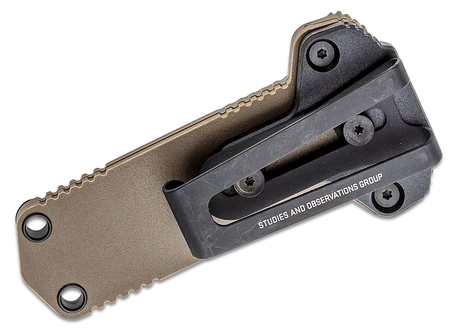 SOG Pentagon FX Covert Fixed Blade Knife 3.41