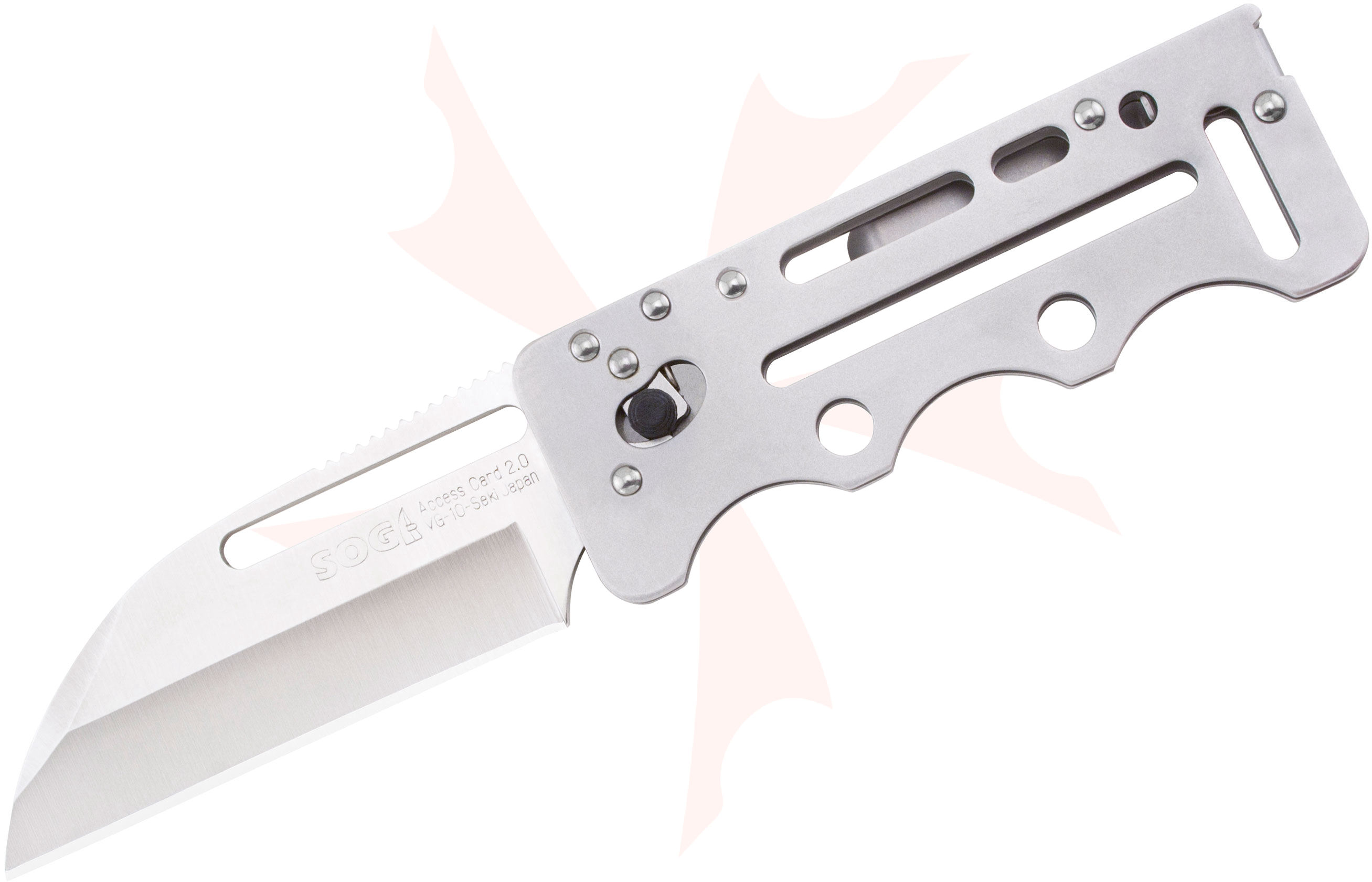 SOG Access Card 2.0 (Practical Satin) 2.75