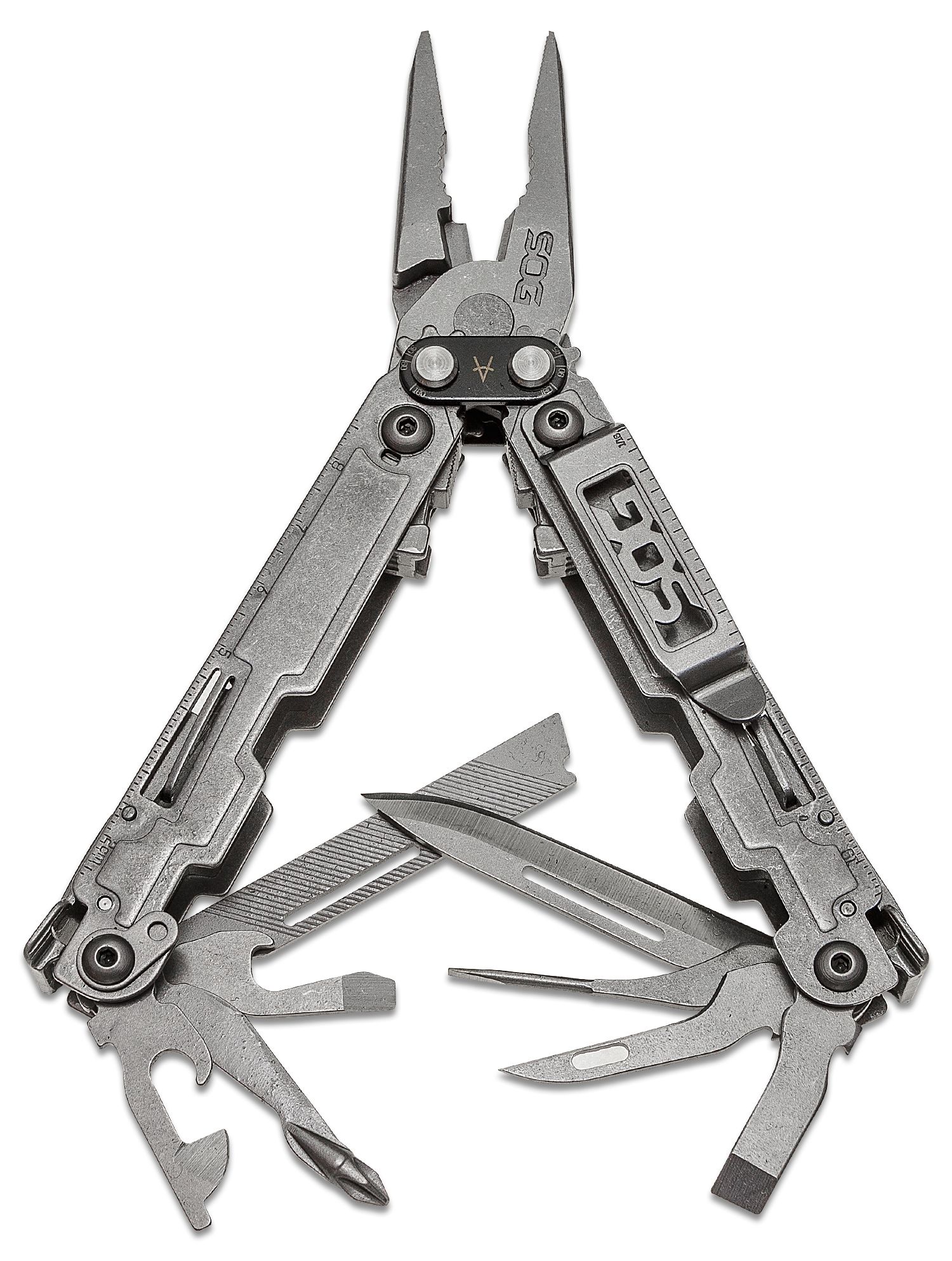 #3999 S66N-CP SOG MULTI-TOOL POWER ASSIST 16 tools combined Model 