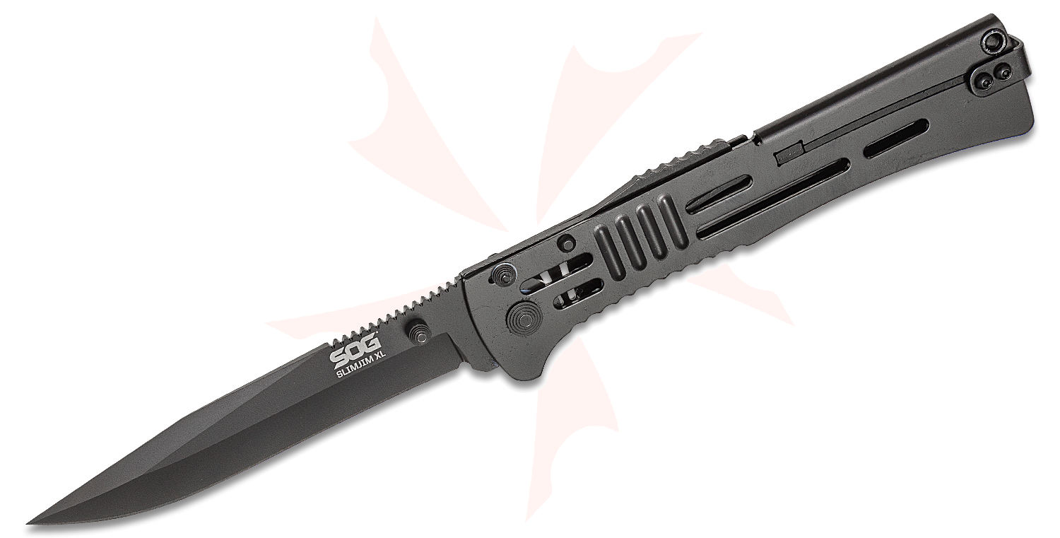 SOG SlimJim XL Folding Knife Assisted 4.18