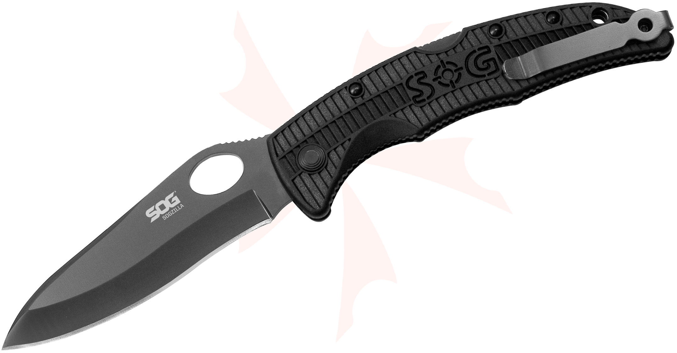 トクジラ SOG SOGzilla (Large) Folding Knife 3.8