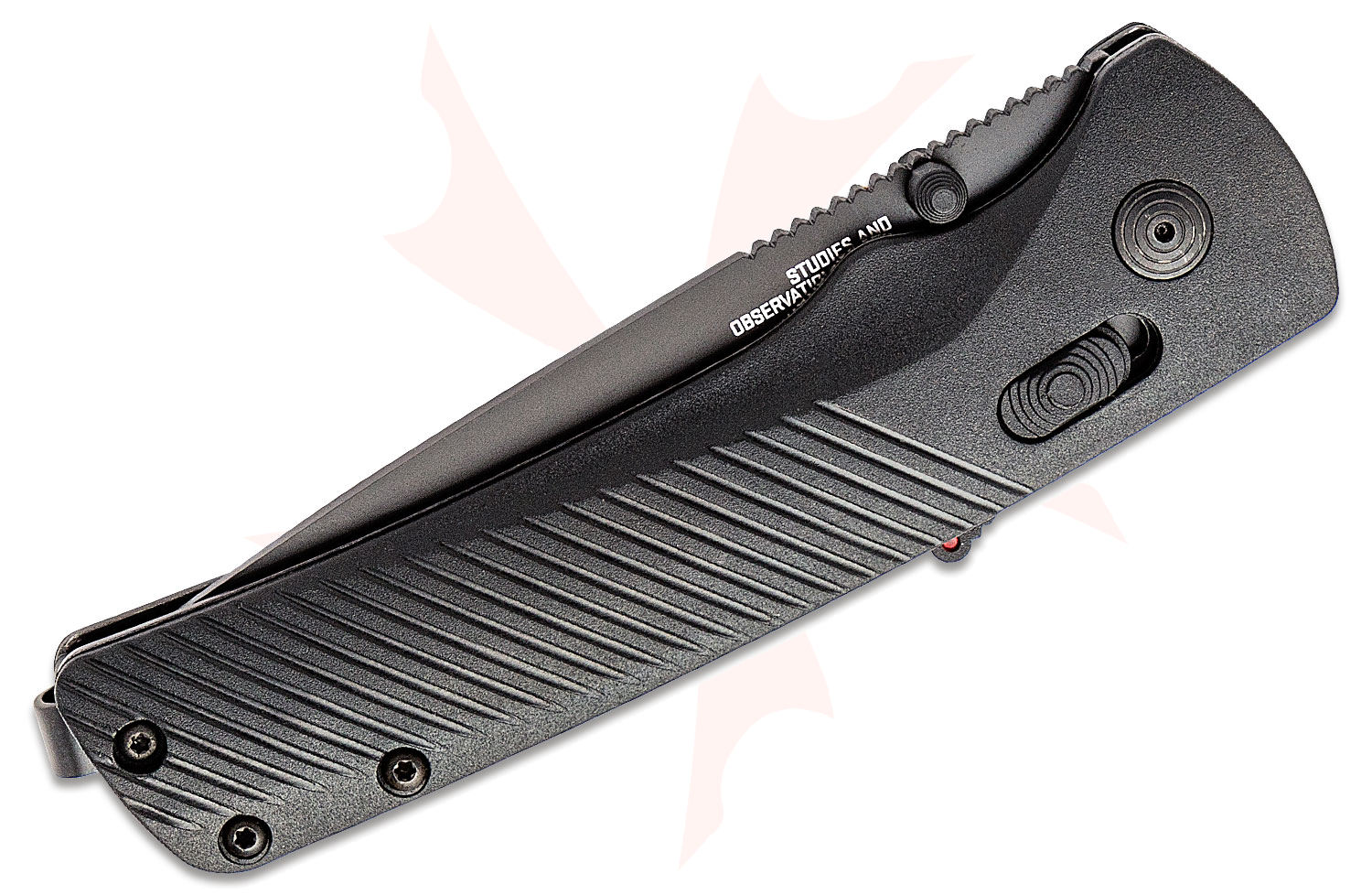SOG Flash AT Blackout Assisted Folding Knife 3.45