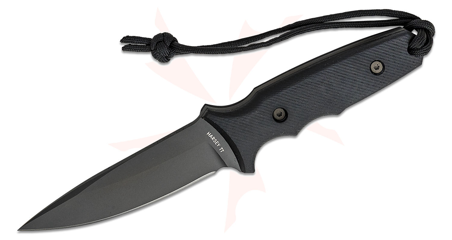 Spartan Blades Harsey TT Tactical Trout Fixed Blade Knife 4.5" S45VN
