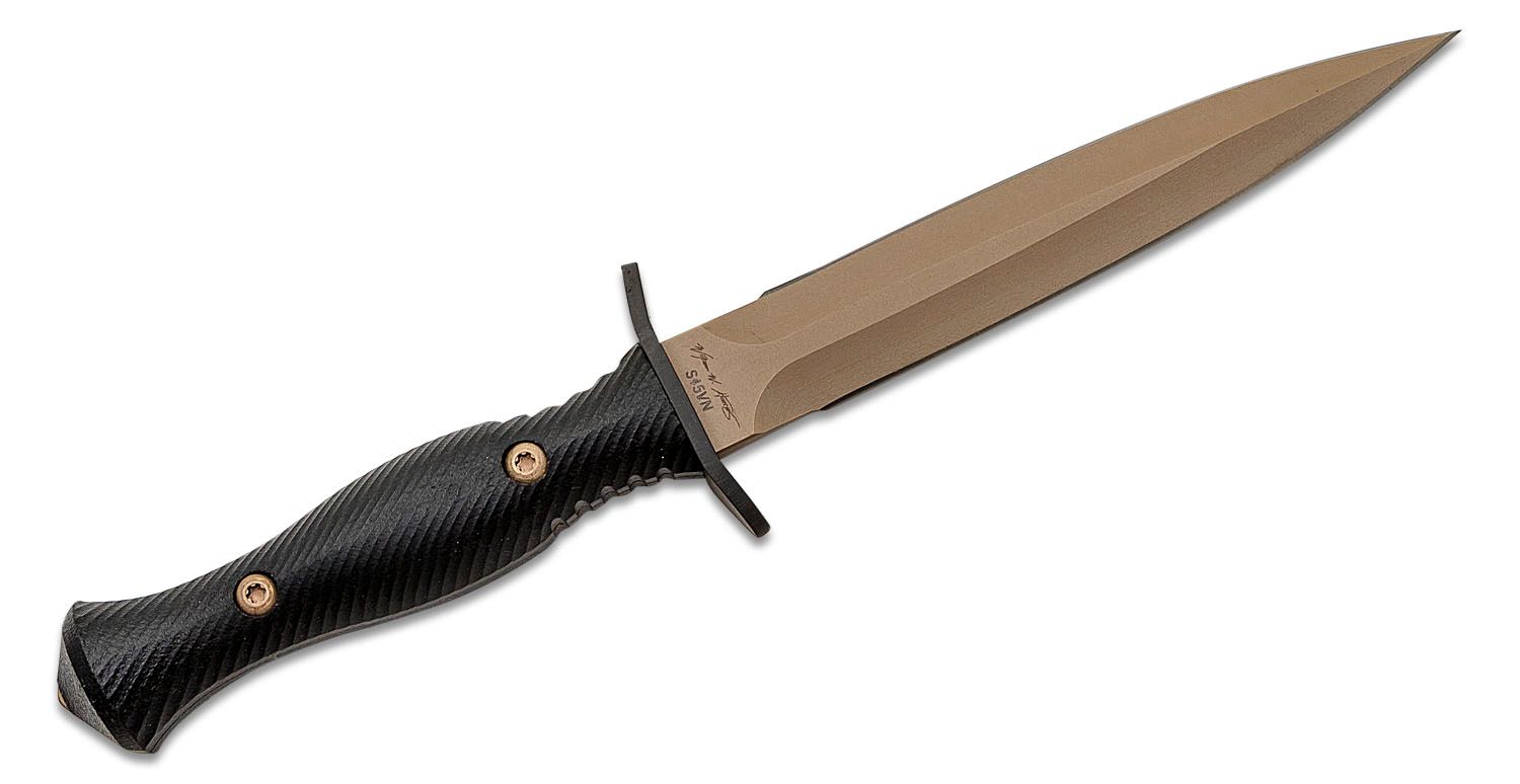Spartan Harsey TT FDE Blade/Blk Handle/ Tan Kydex Sheath - Paramount  Tactical