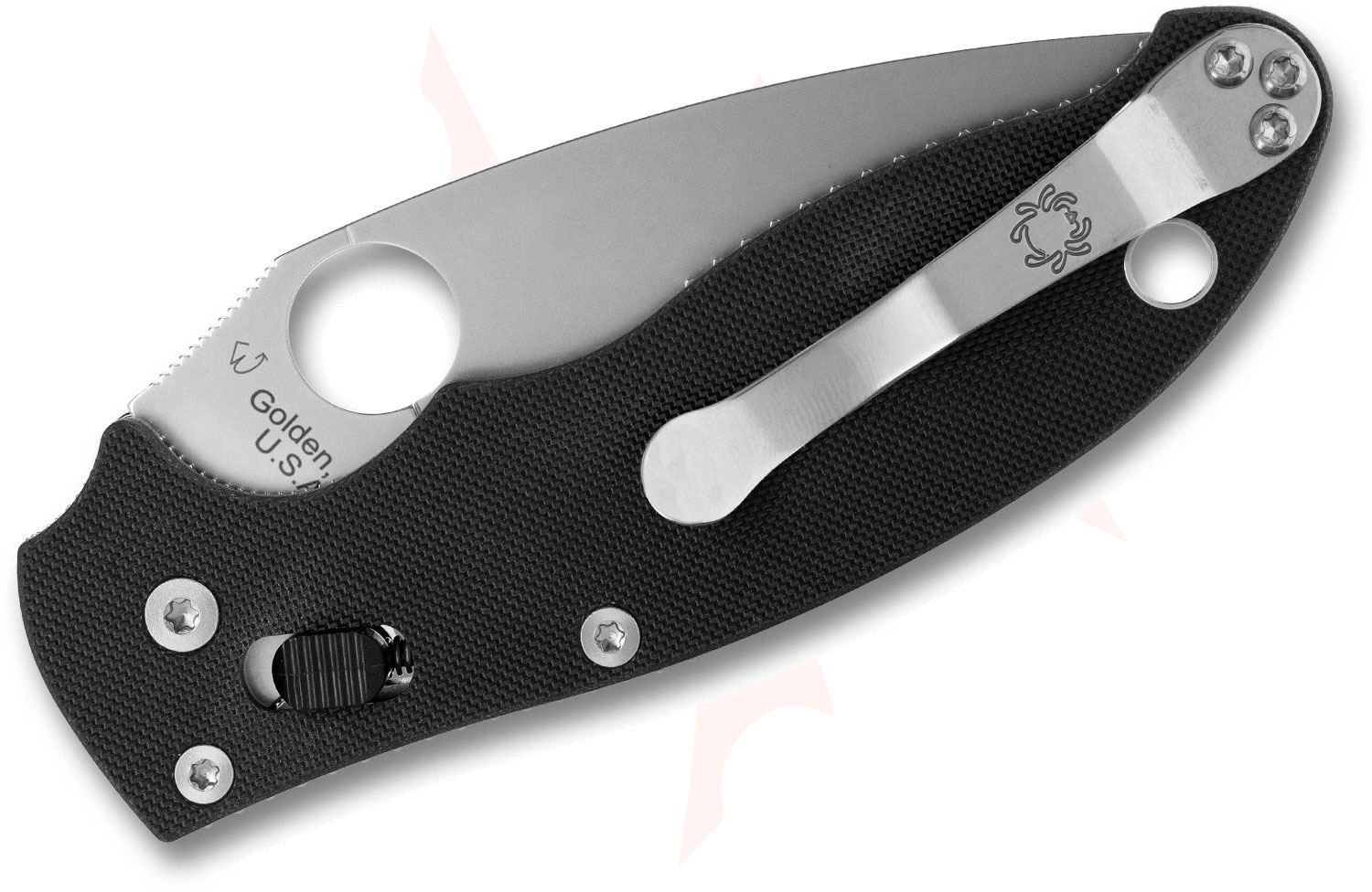 minnico品 Spyderco Manix 2 Folding Knife 3.375