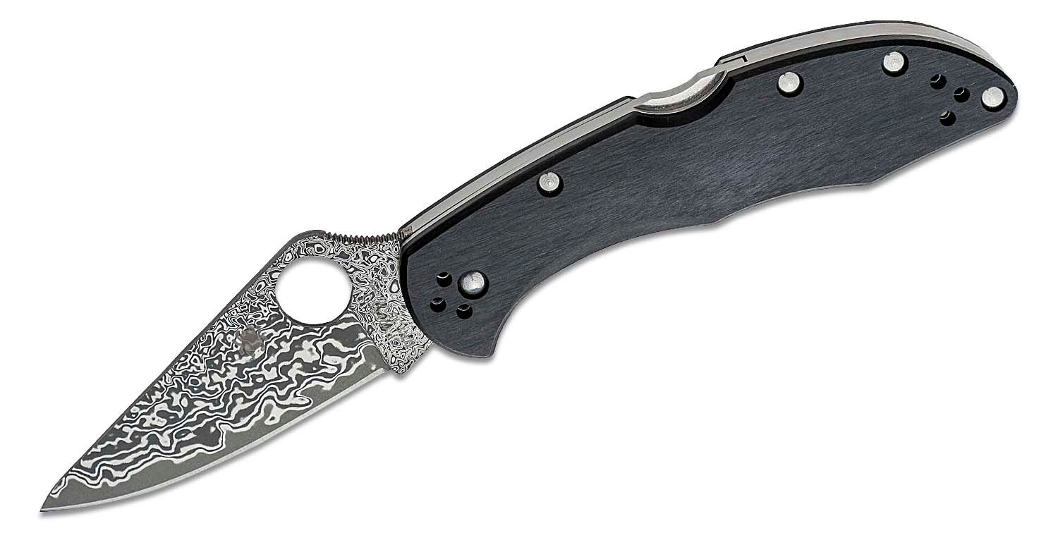 Navaja Spyderco Delica 4 Acero Damasco / Full Aventura Shop