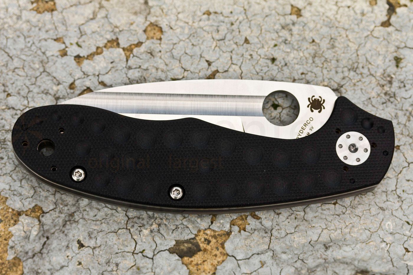 Spyderco C151GTIP Schempp Tuff Folding Knife 3.75