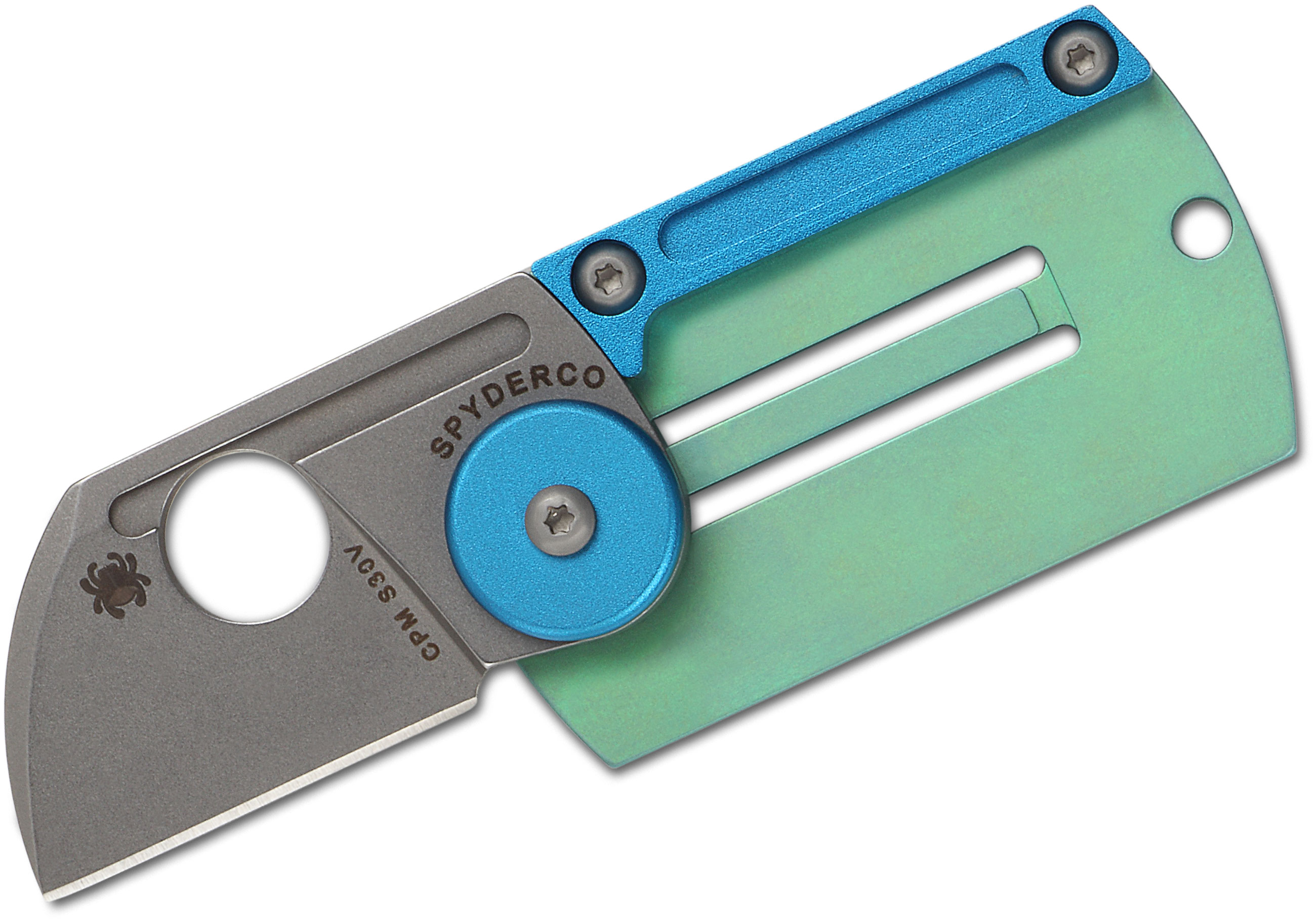 Spyderco C188ALTIP Serge Panchenko Dog Tag Folder 1.22
