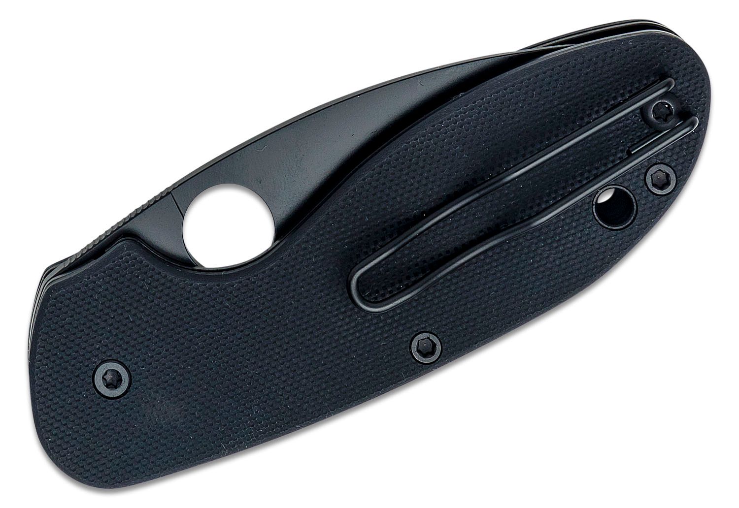 Spyderco Chef's Knife 7.13 VG10 Blade, Black Corian Handles