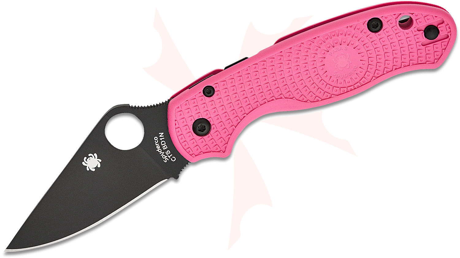 Spyderco Para 3 Lightweight Compression Lock Folding Knife 2.92 