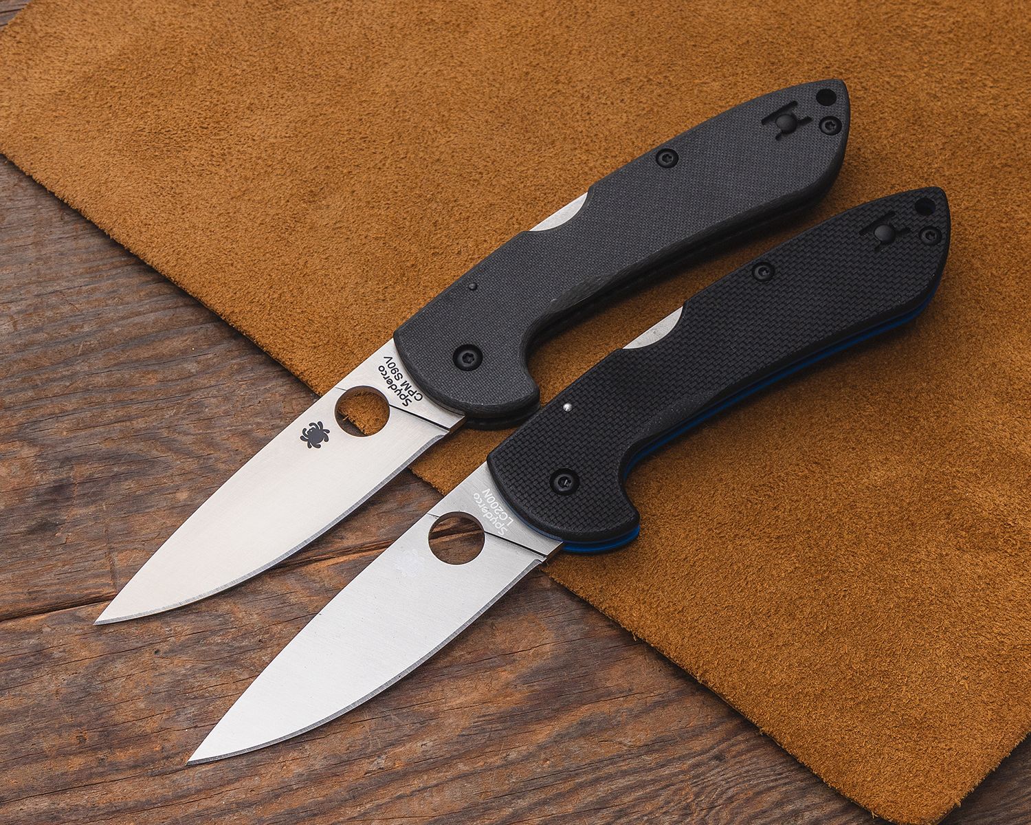 Spyderco C247GP Siren Folding Knife 3.61 LC200N Satin Plain Blade, Black  G10 Handles - KnifeCenter - Discontinued