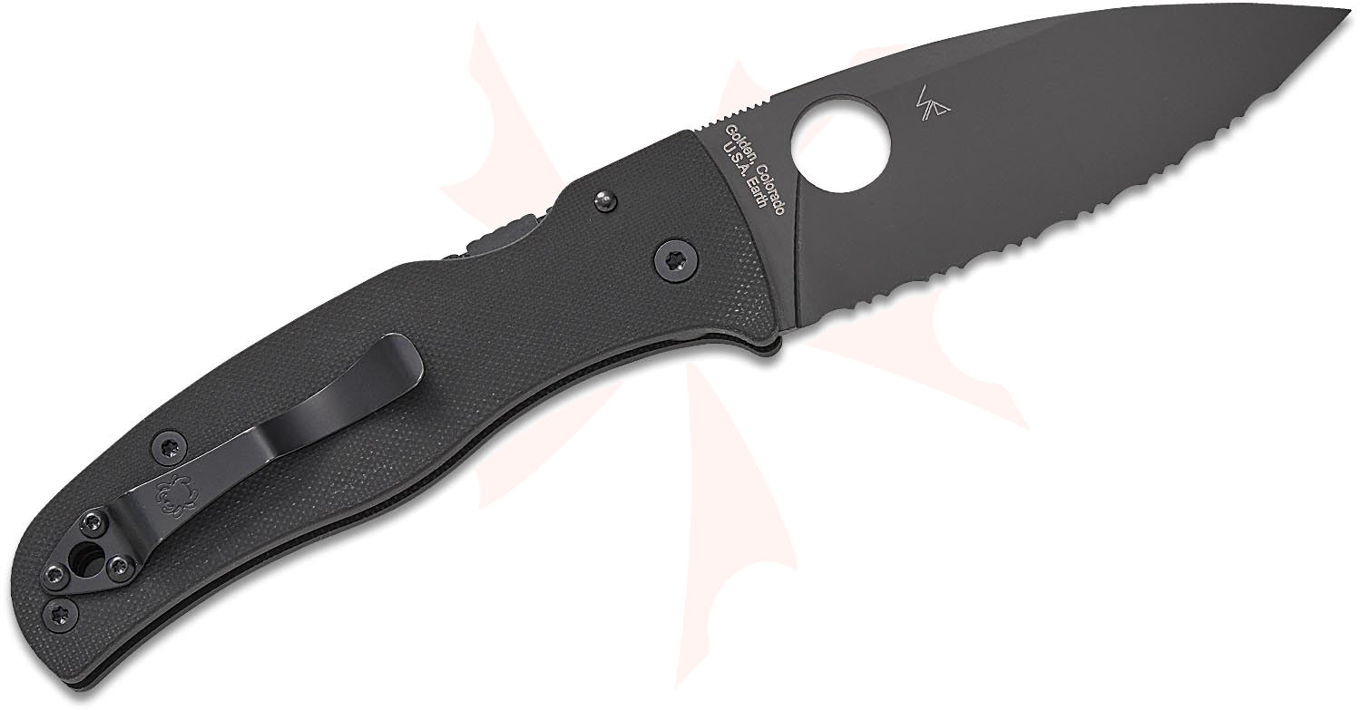 Spyderco Bodacious Compression Lock Folding Knife 3.66