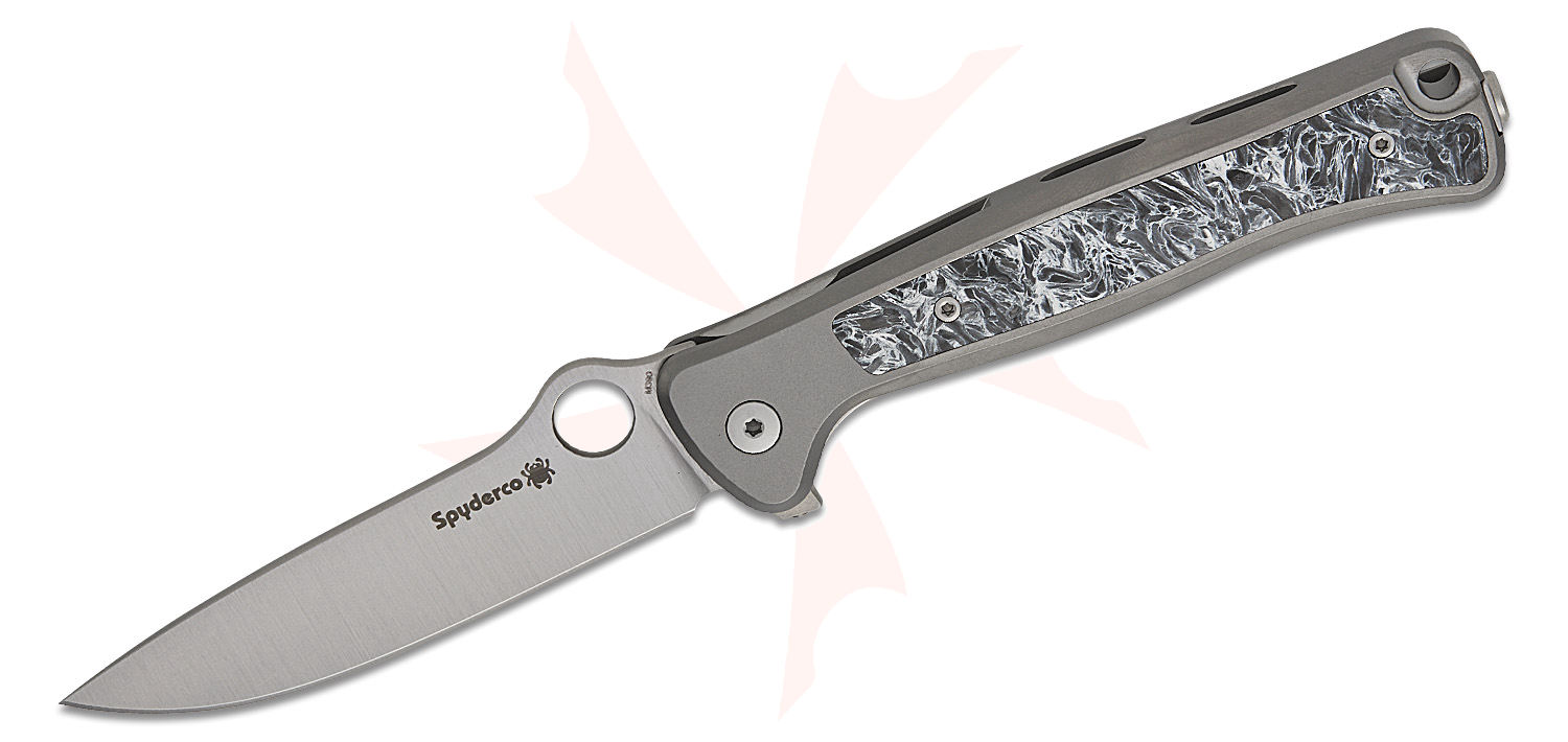 Spyderco/LionSTEEL Michele Pensato Slym Frame Lock Flipper Knife
