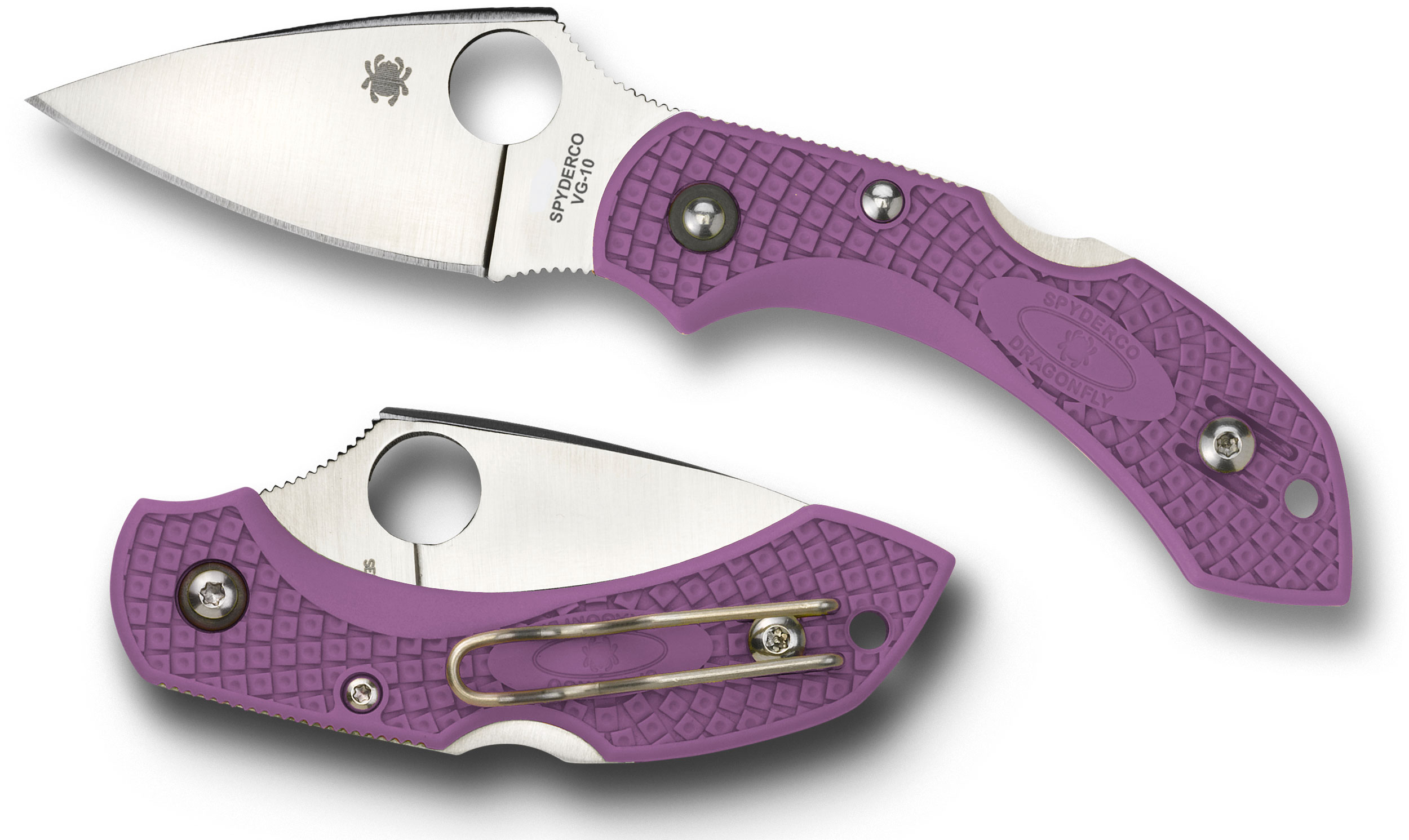 Spyderco C28PPR2 Dragonfly 2 Folding 2.28