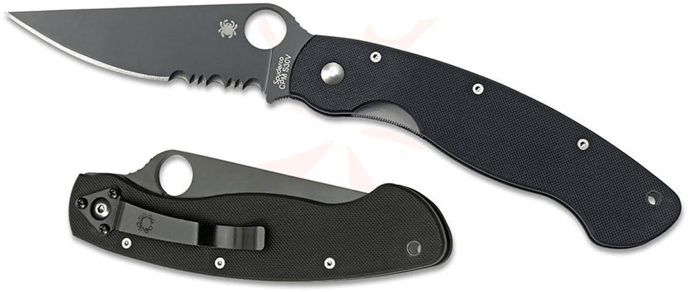 Spyderco C36GPSBK Military Folding Knife 4