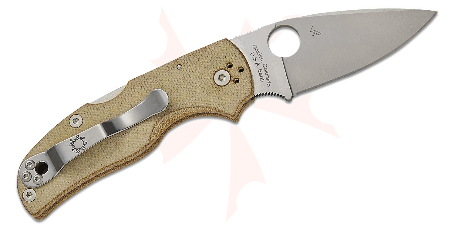 ニャンコ侍 Spyderco Native 5 Lockback Folding Knife 2.95