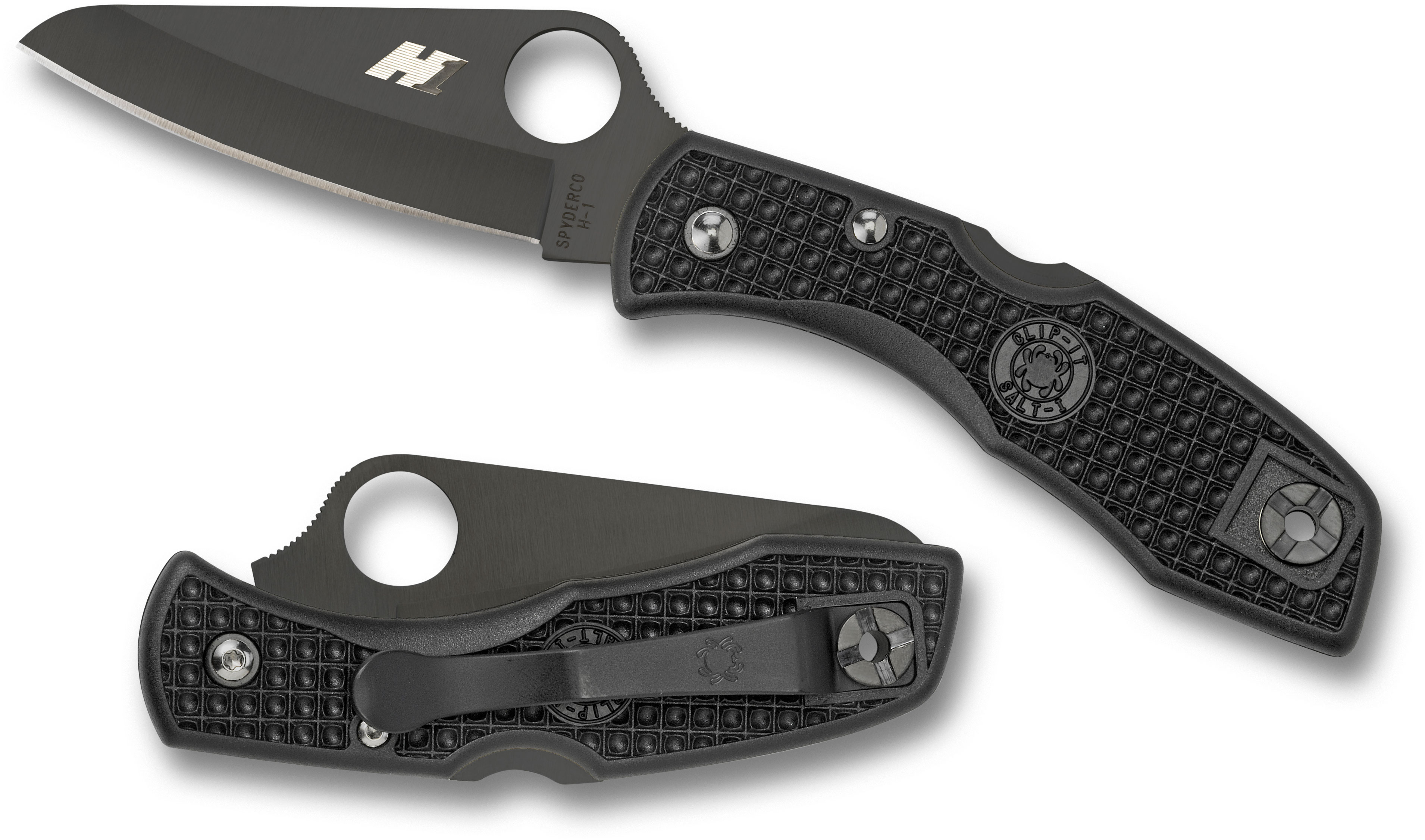 Spyderco Salt Ⅰ　C88PBK フォールディングナイフ Spyderco Salt Ⅰ C88PBK フォールディングナイフ（Spyderco