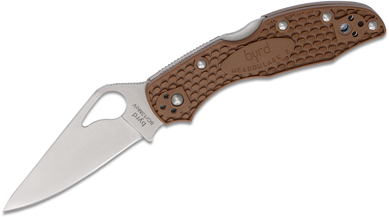 Spyderco Byrd BY04PBN2 Meadowlark 2 Folding Knife 2.9