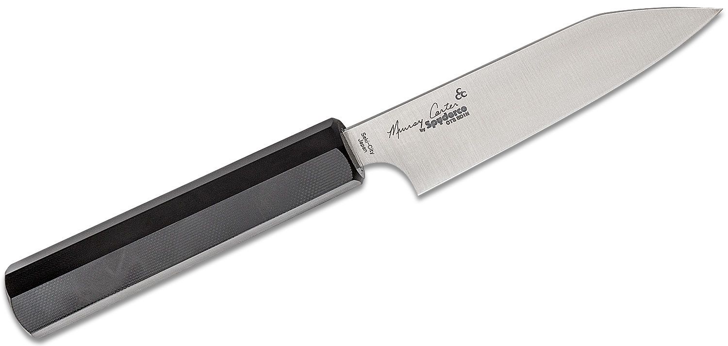 Spyderco Carter Minarai Gyuto BD1N Black Polypropylene Kitchen Knife For  Sale