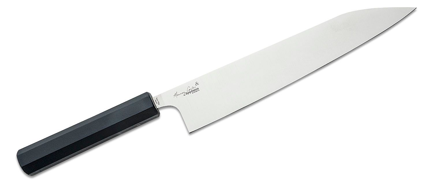 Spyderco Carter Minarai Gyuto BD1N Black Polypropylene Kitchen