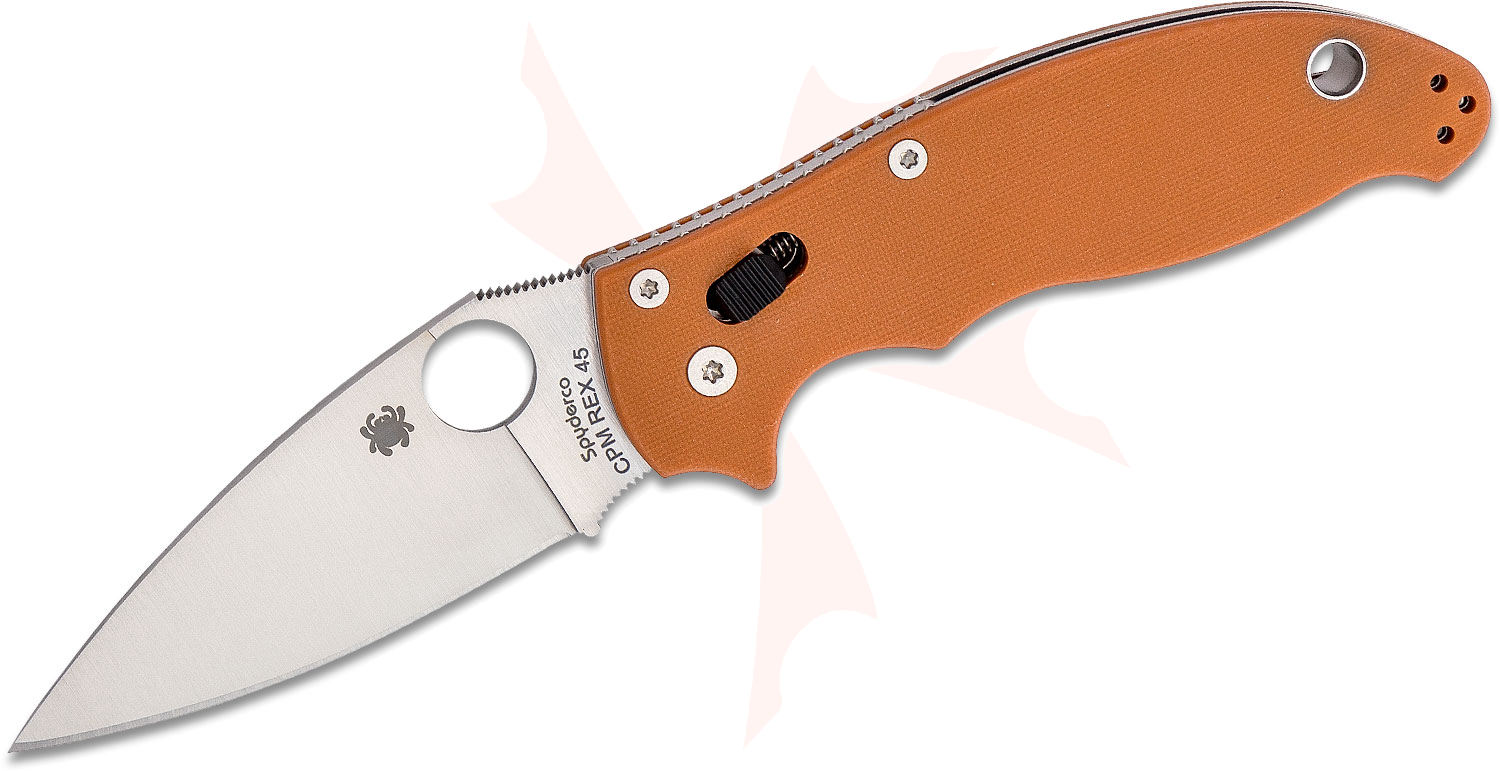 コンプREX 05 New Spyderco /Manix 2 /FRN White /Rex 45 DLC /C101PWHBK2