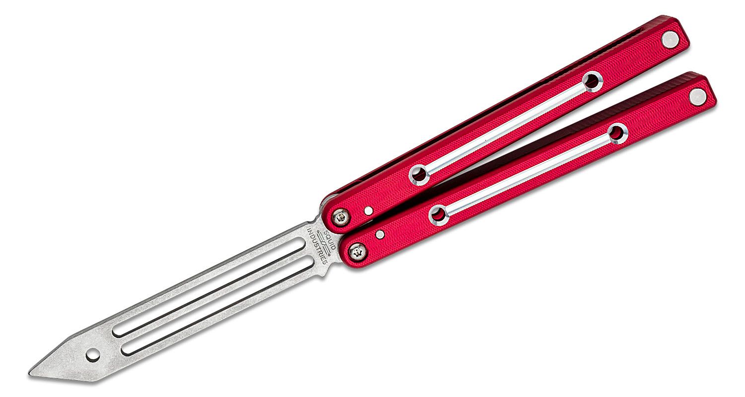 Squid Industries Dual-Tone Squidtrainer V4 Balisong Butterfly