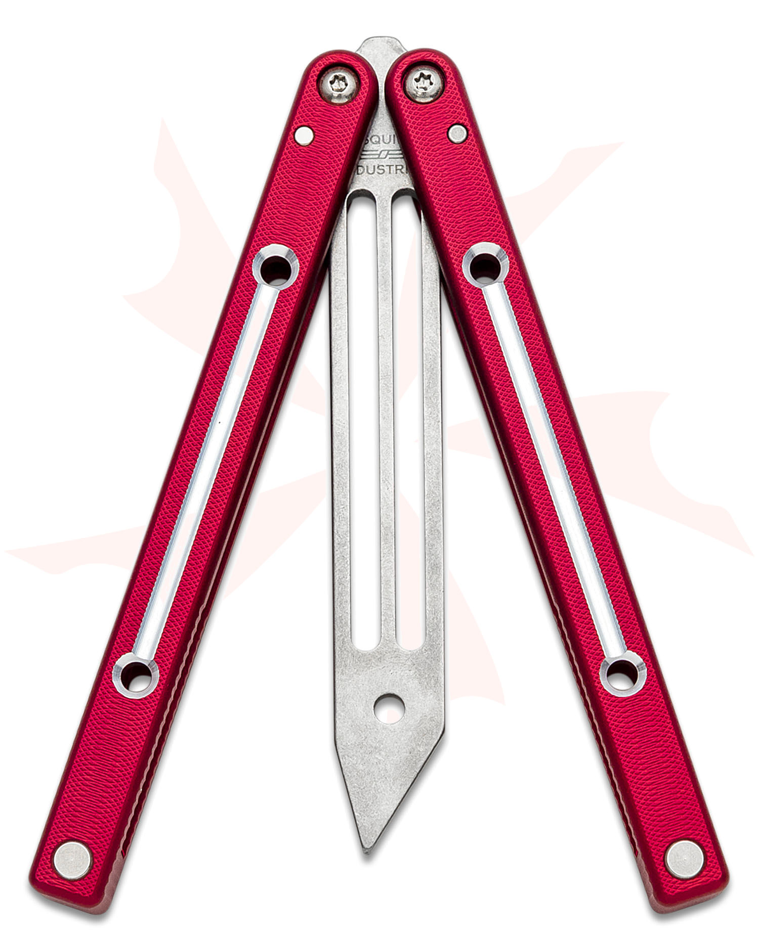 Squid Industries Dual-Tone Squidtrainer V4 Balisong Butterfly