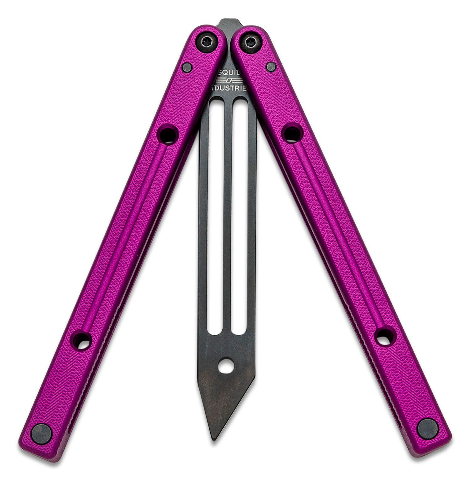 Squid Industries Inked Squidtrainer V4 Balisong Butterfly Trainer 