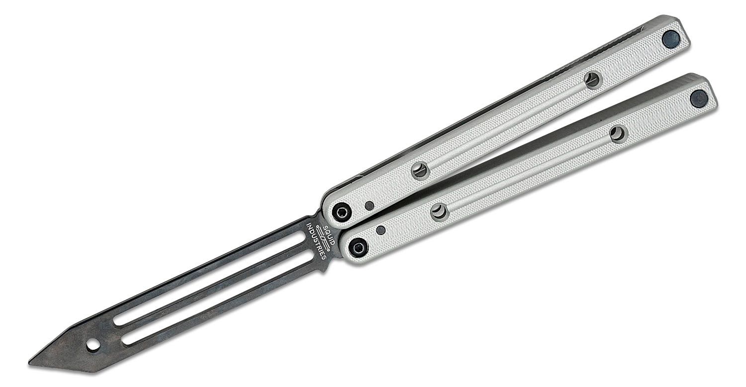 Squid Industries Inked Squidtrainer V4 Balisong Butterfly Trainer