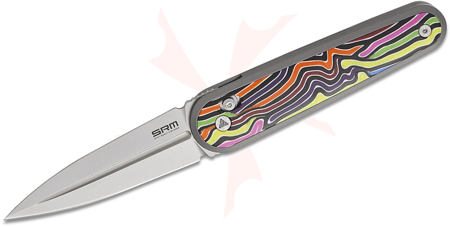 SRM Knives 251MB-GX Twin Ambi-Lock Folding Knife 2.99