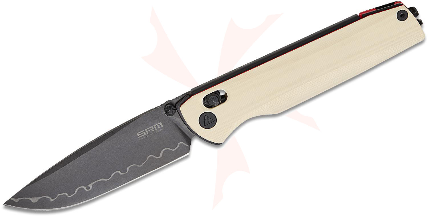 SRM Knives 258L-GT2 Terrier Ambi-Lock Folding Knife 3.54