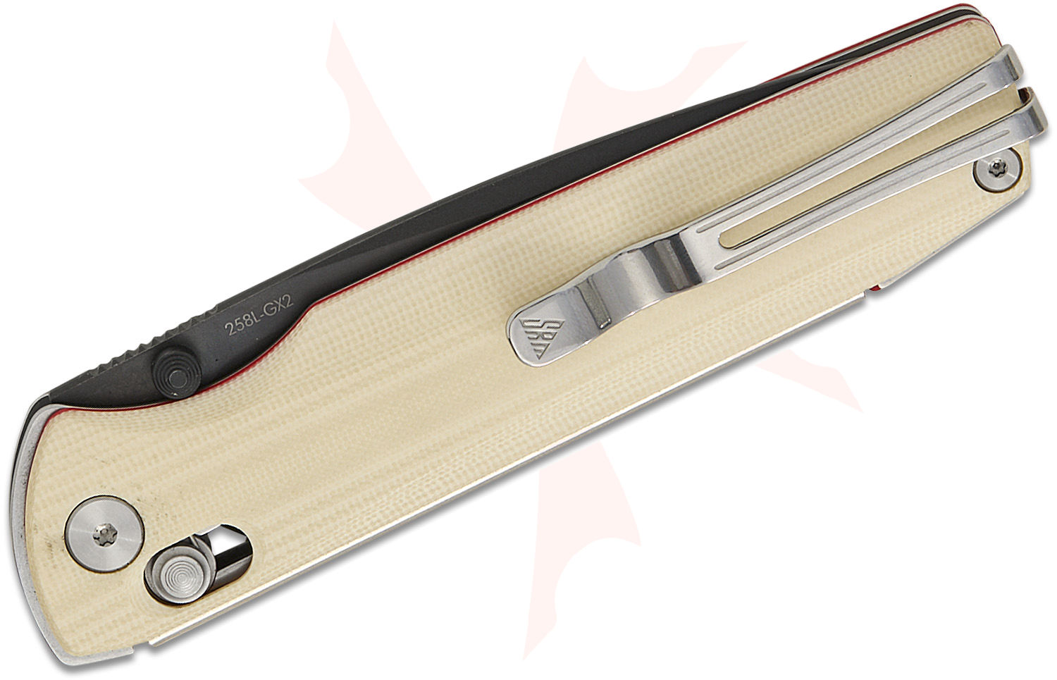 SRM Knives 258L-GX2 Terrier Ambi-Lock Folding Knife 3.54