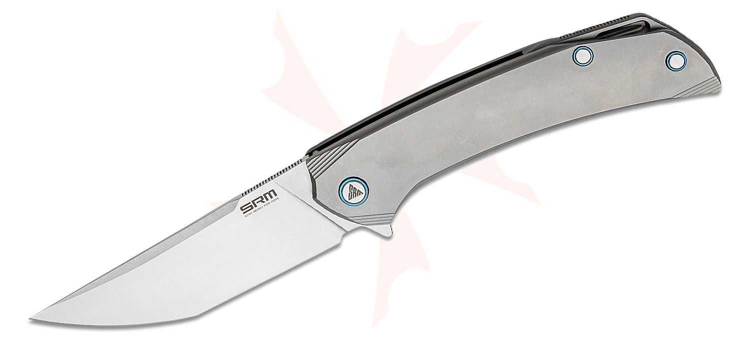 SRM Knives 1411-TZ Large Asika Flipper Knife 3.9