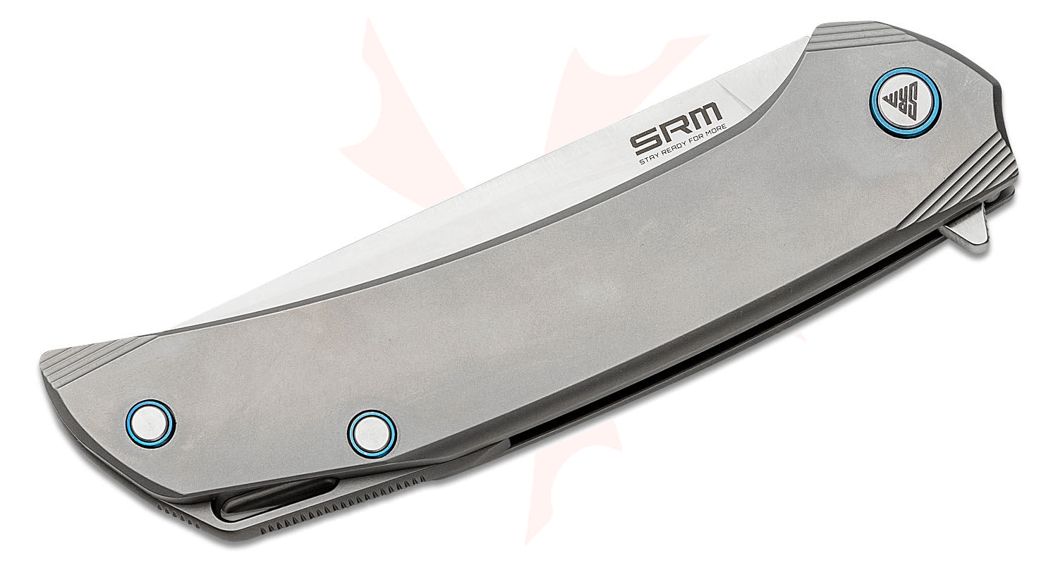 SRM Knives 1411-TZ Large Asika Flipper Knife 3.9