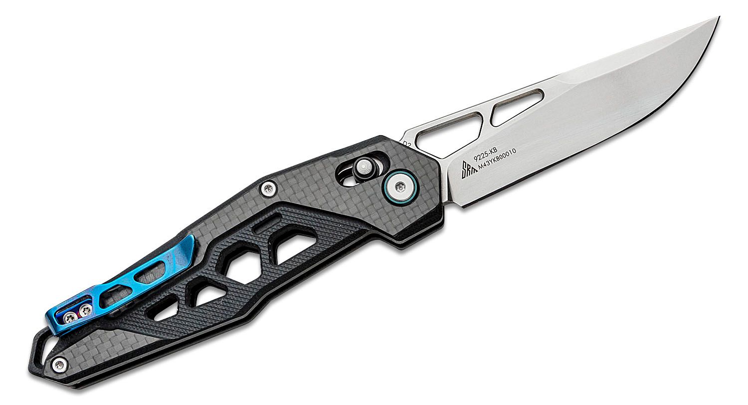 Srm Knives 9225-kb Mecha Front Flipper Knife 3.27