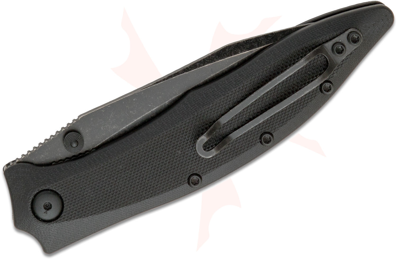 Steel Will Gienah F5318 Folding Knife 3.9" Black Stonewashed D2 Drop