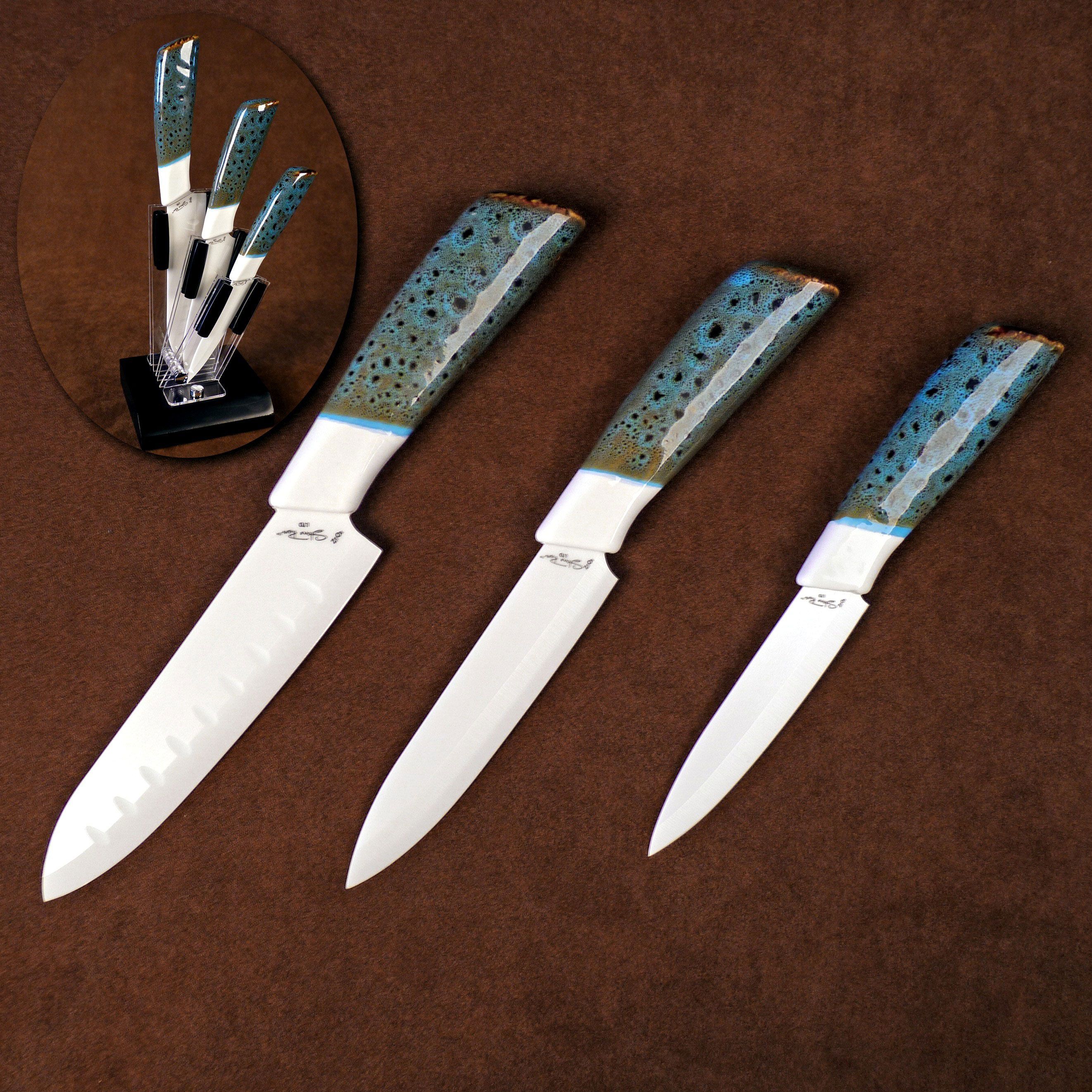 Stone River Ceramic Paring Knives SRG14CK - Old School Knife Works