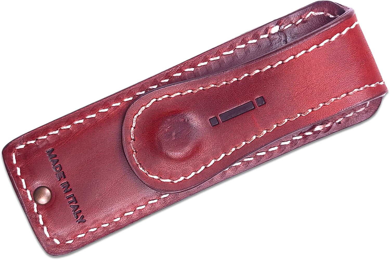 StraightLine EDC SMSA-BR Leather Pocket Sheath with Magnetic